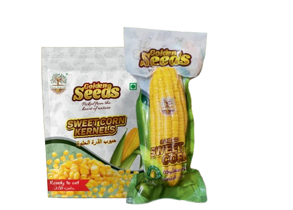 Ready to Eat Food India -Sweet Corn Cobs and Kernals